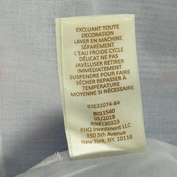 Kate Spade Girls size 14 Blue Asymmetrical Ruffled Sundress - Picture 9 of 9